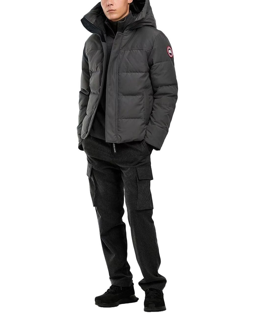Canada Goose Gray Macmillan Parka Granite Jacket for men