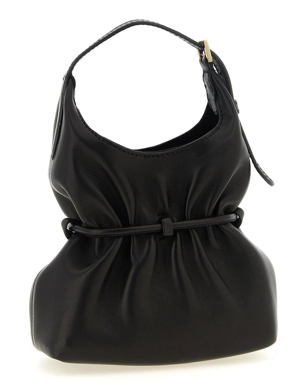 Balmain Black Sphynx Mini Shoulder Bag