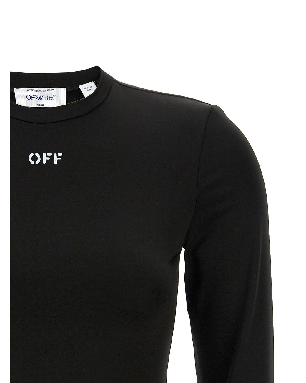 Off-White c/o Virgil Abloh Black 'Second Skin' Sweater