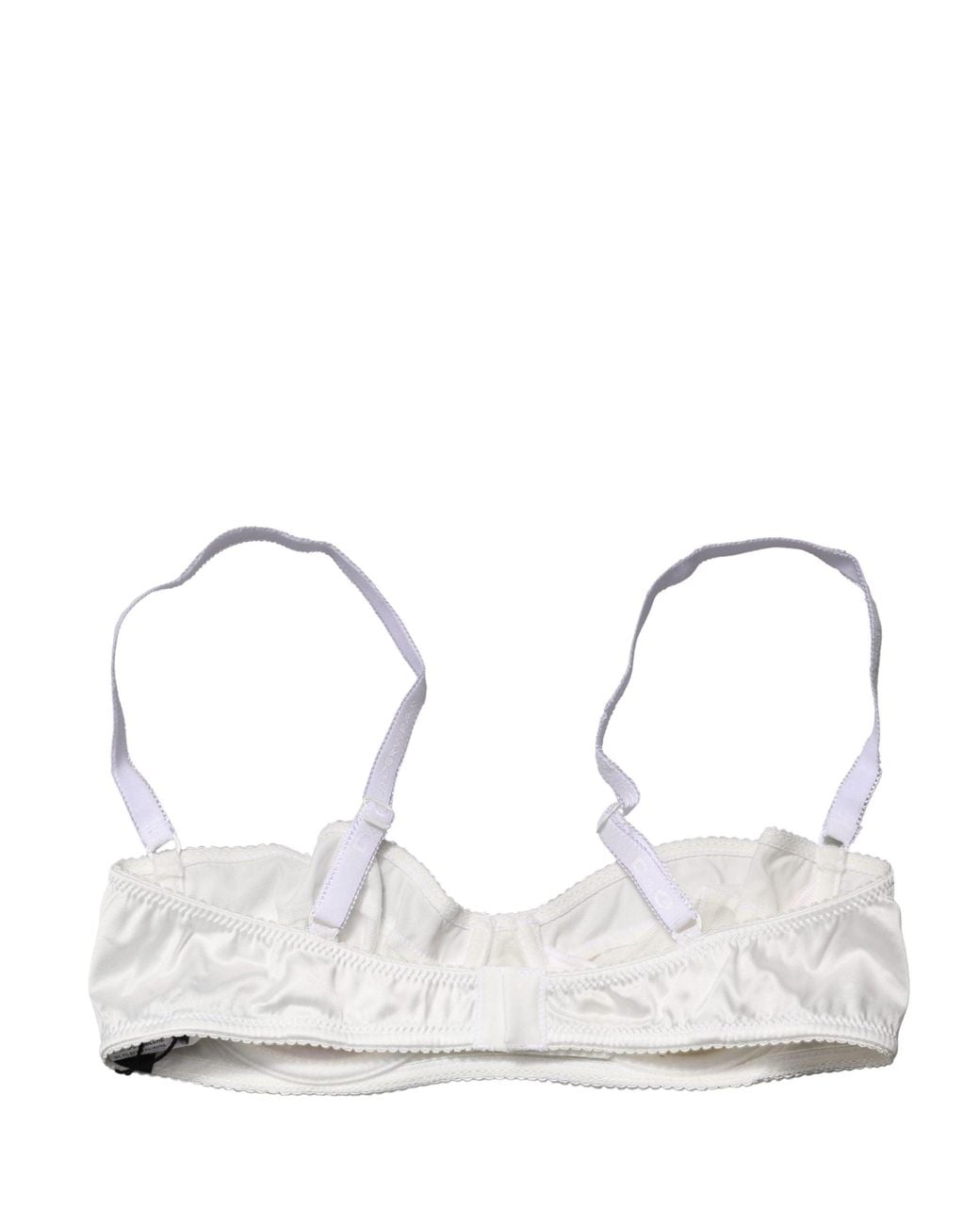Dolce & Gabbana Natural Dolce & Gabbana Semi-Pad Underwire Balconette Bra