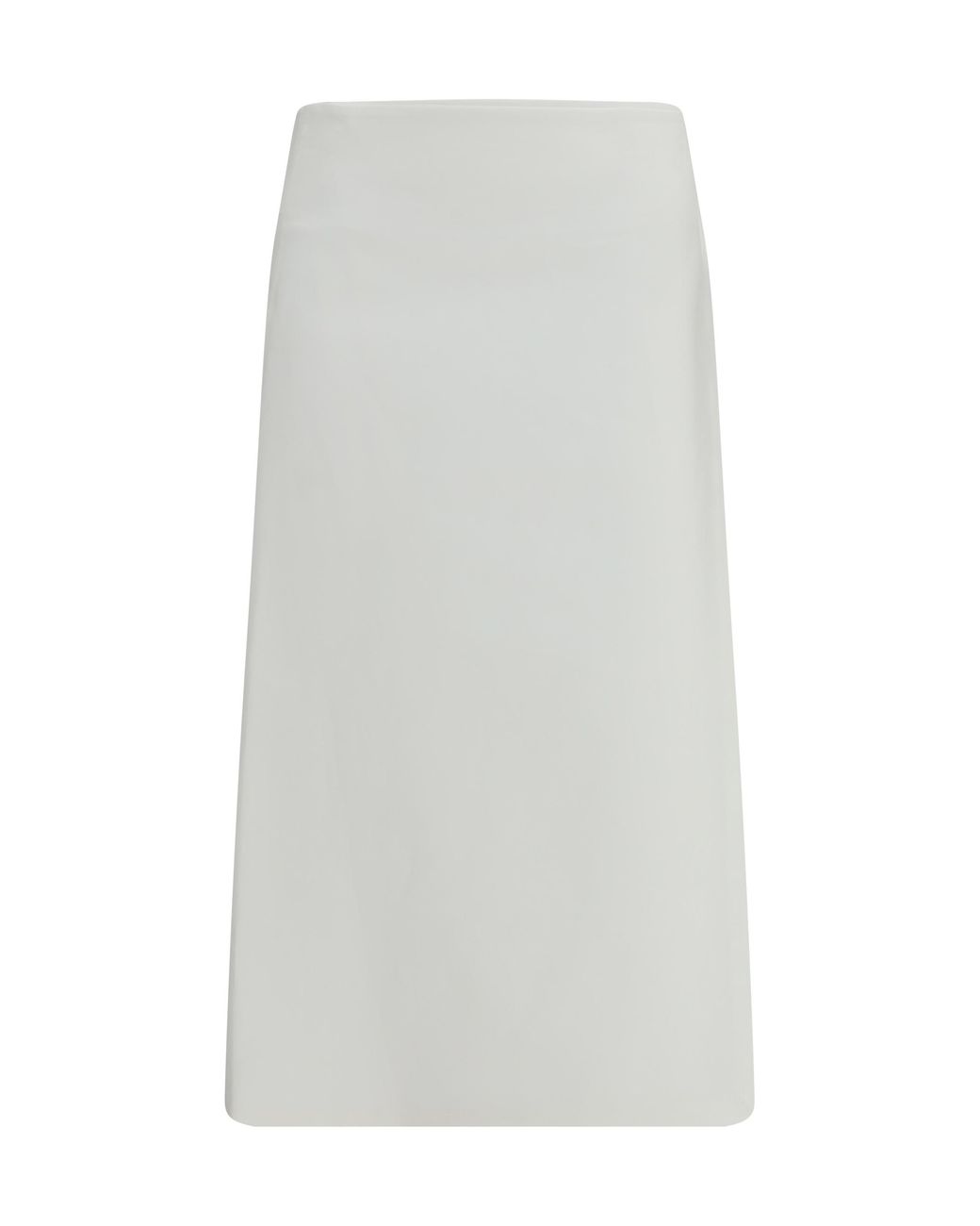 Rier White Bonded Cotton Skirt Wr