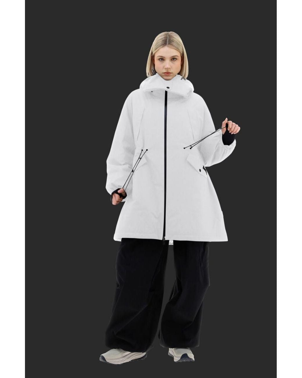 Herno Black Laminar Jacket Gore-Tex Ice Clothing