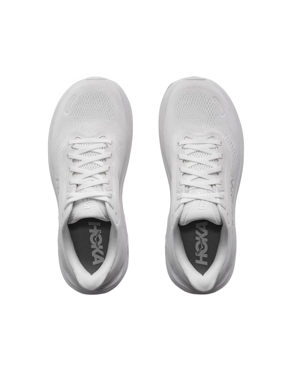 Hoka One One White Sneakers Clifton 11 Upper: Textile