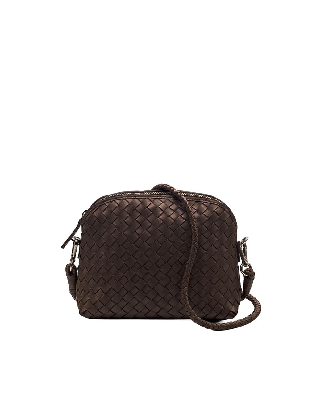 Dragon Diffusion Brown Clutch Chunky Fellini Buff Calf Leather