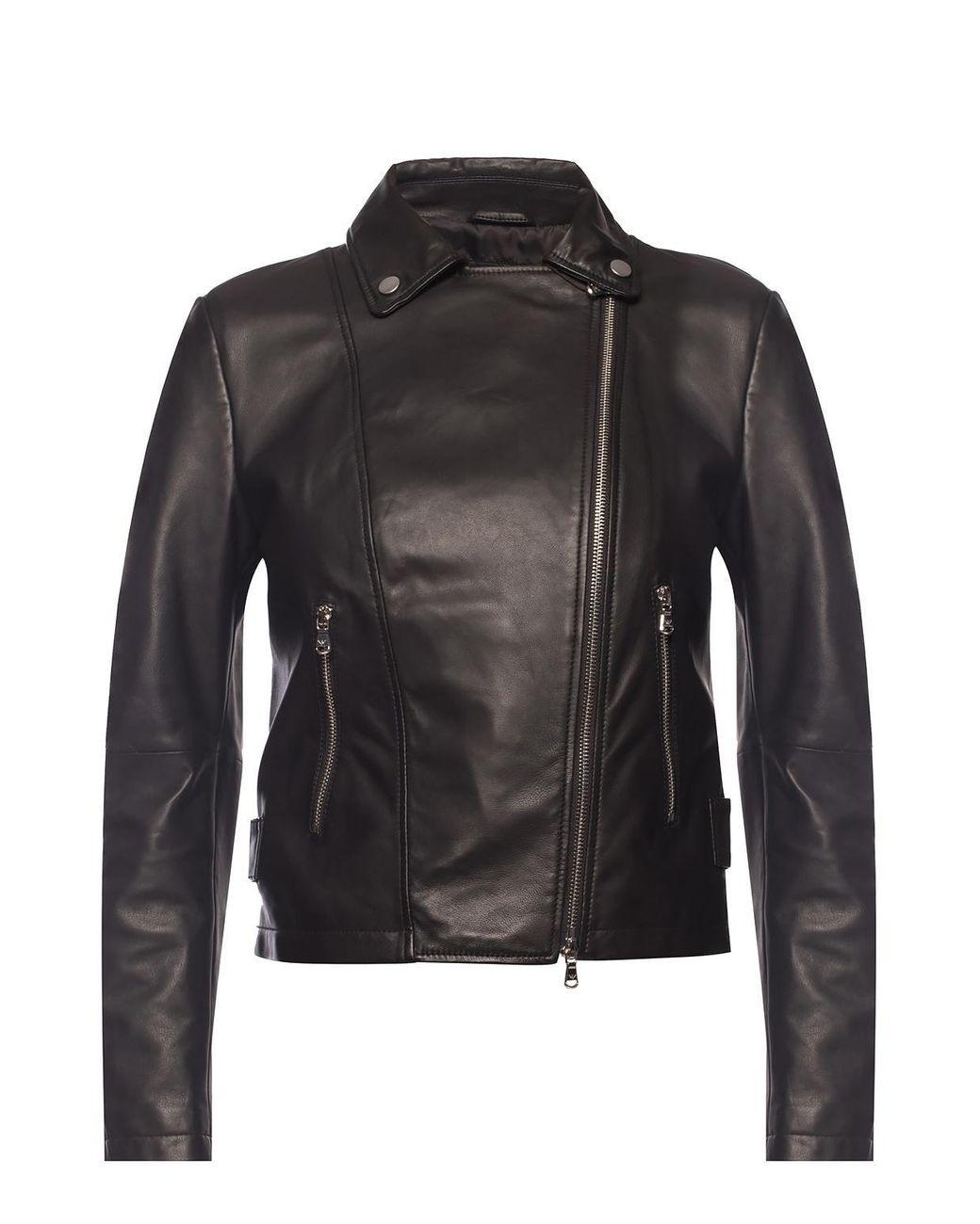 Emporio armani hotsell jacket leather