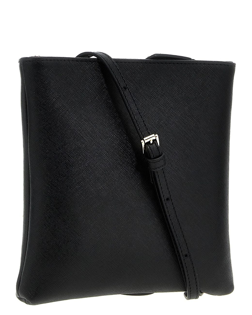 Vivienne Westwood Black Squire Square Crossbody Bag