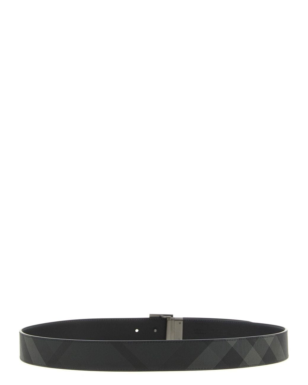Burberry Black Reversible Tb Monogram Belt for men