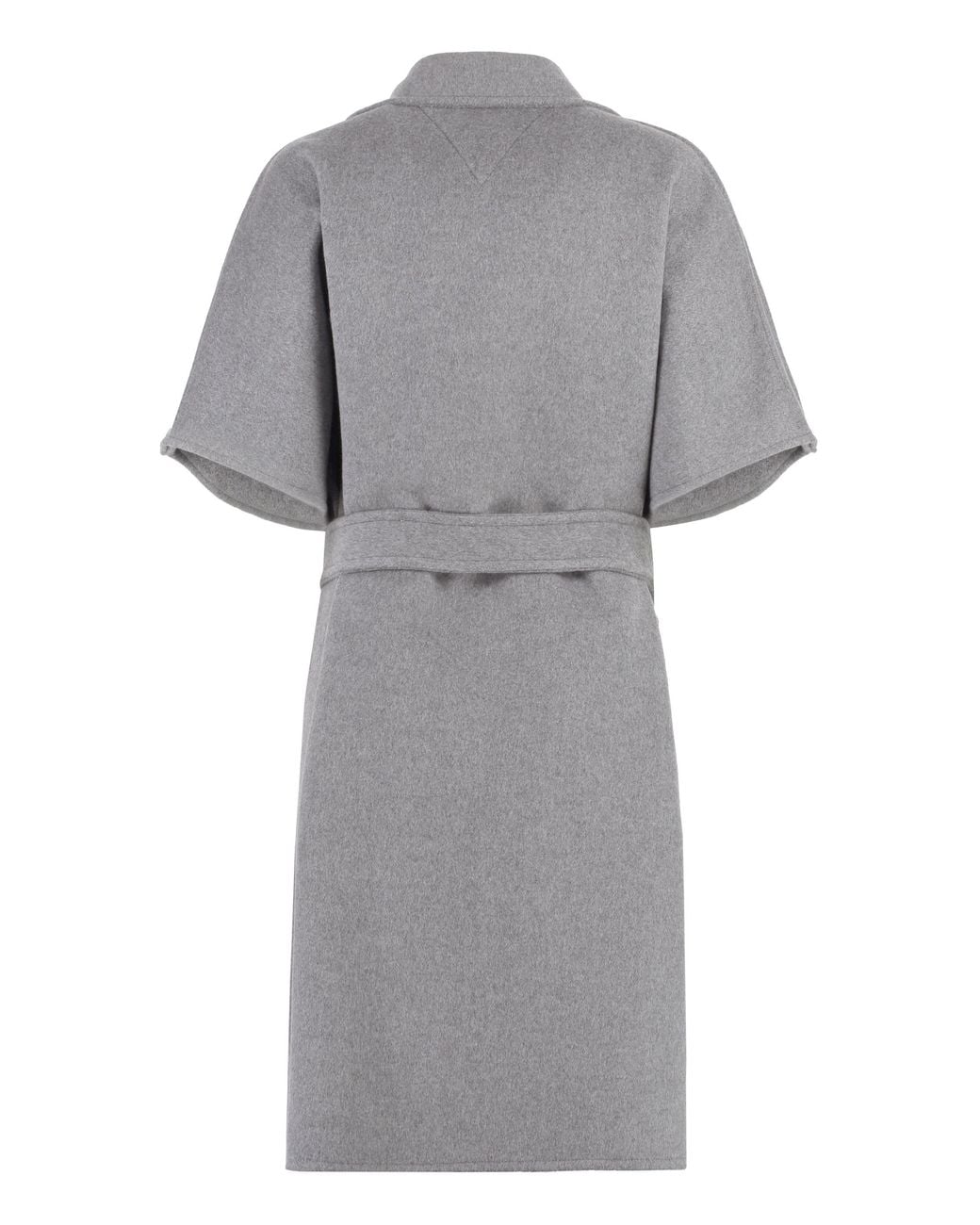 Bottega Veneta Gray Wool And Cashmere Coat