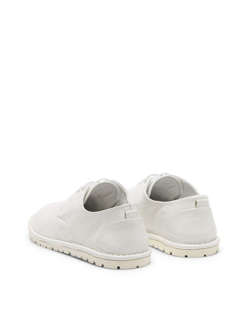 Marsèll White Lace-Up Shoes Sancrispa Calfskin Accessories for men