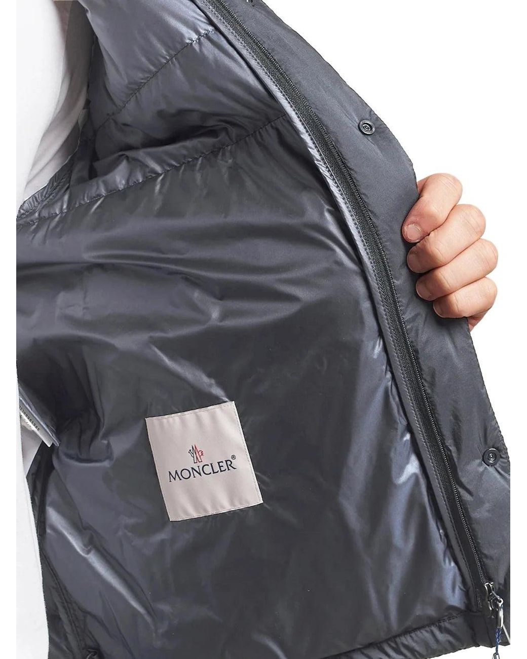 Moncler Gray Selves Giubbotto Jacket for men