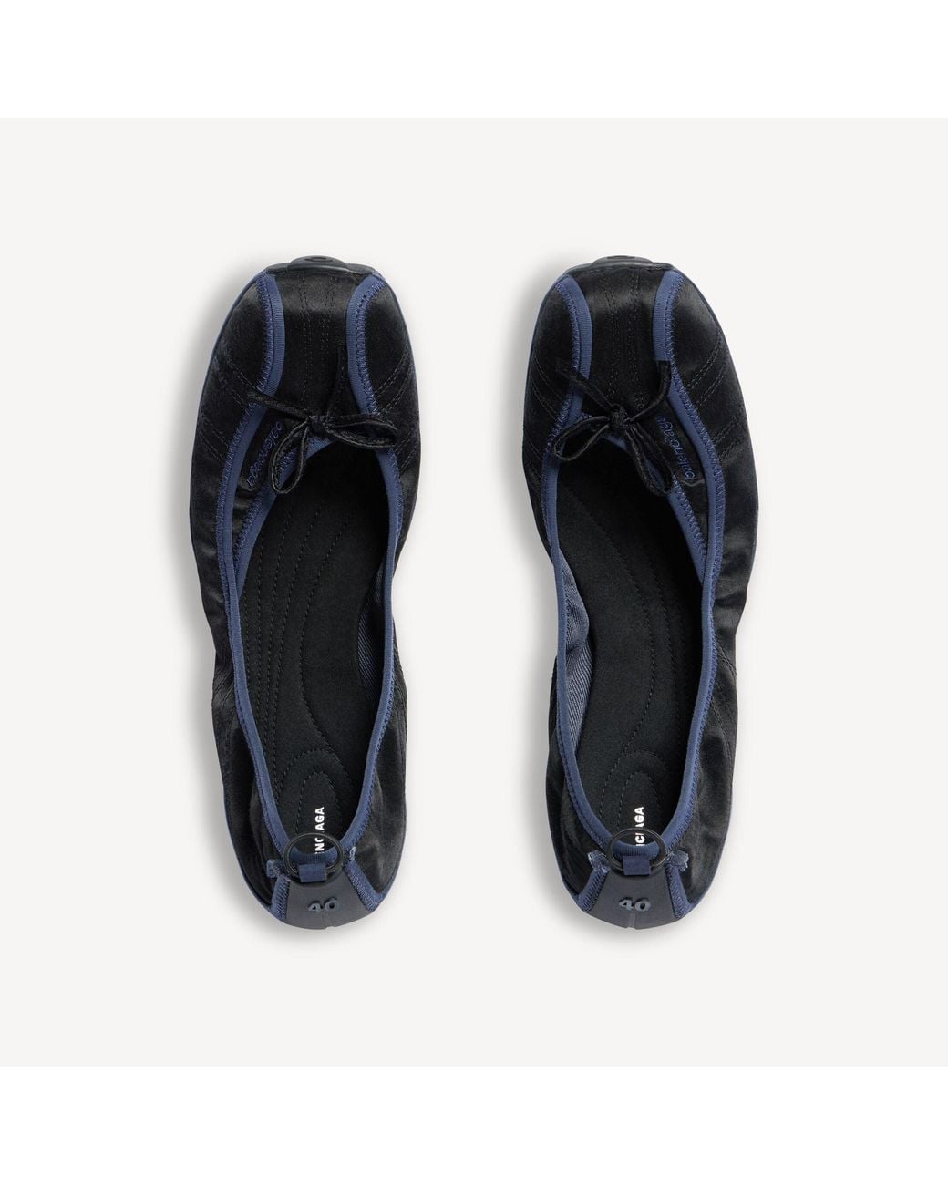 Balenciaga Black Balenciaga Ballet Flat