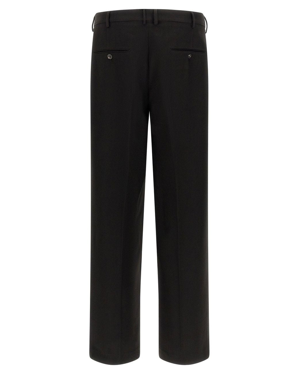 Cellar Door Black Milo Trousers for men