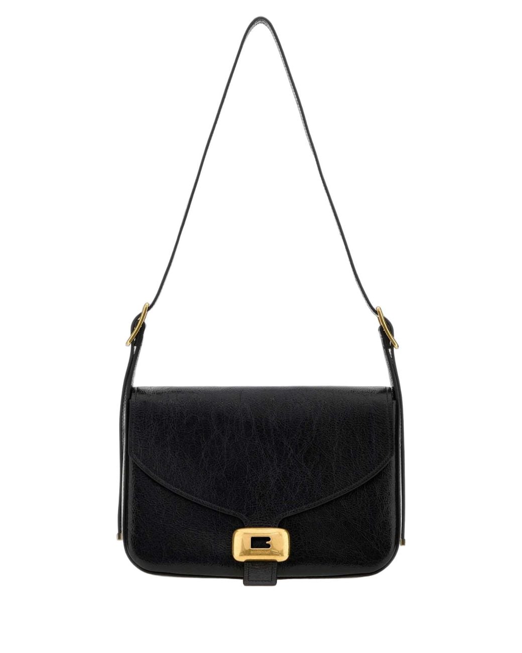 Balenciaga Black Balenciaga Lamb Leather Shoulder Bag