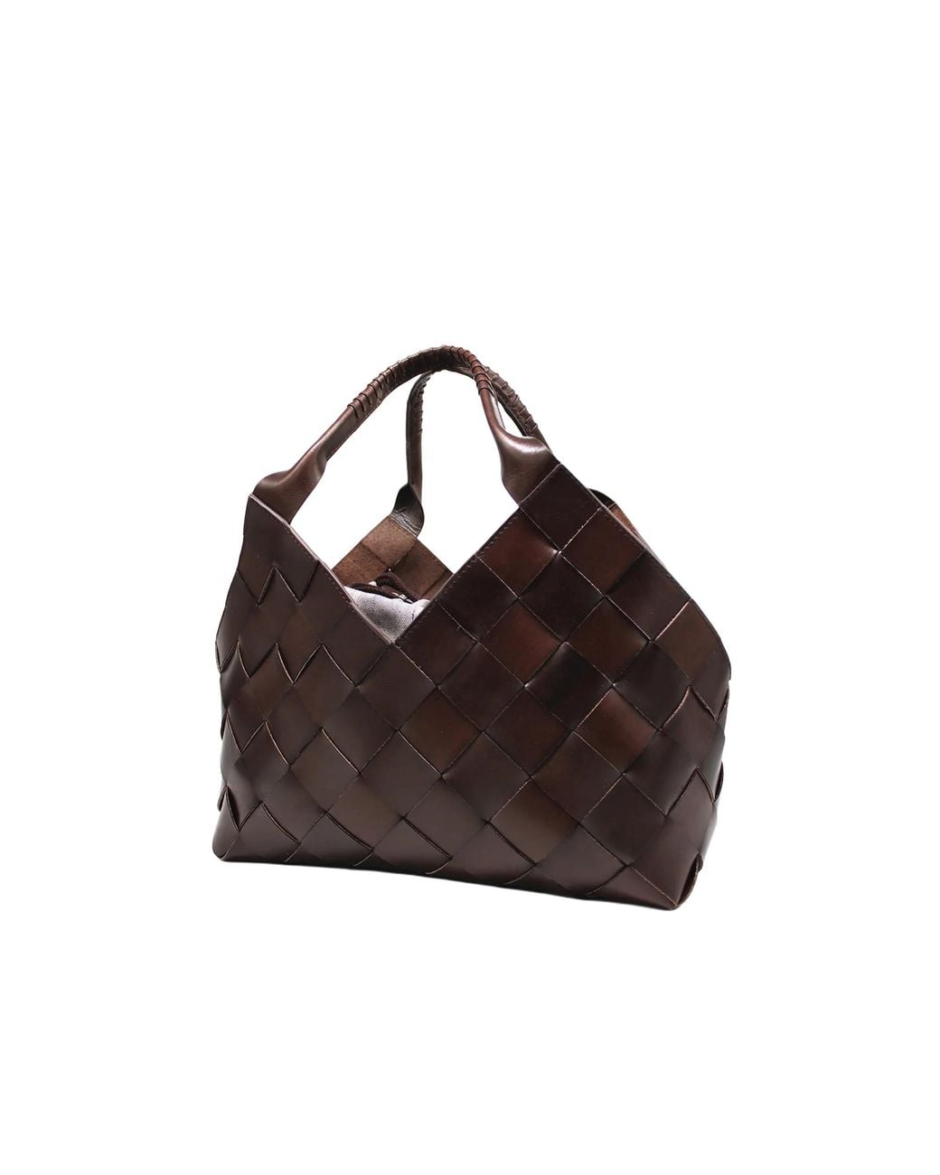 Dragon Diffusion Brown Shoulder Bag Castello Cow Leather