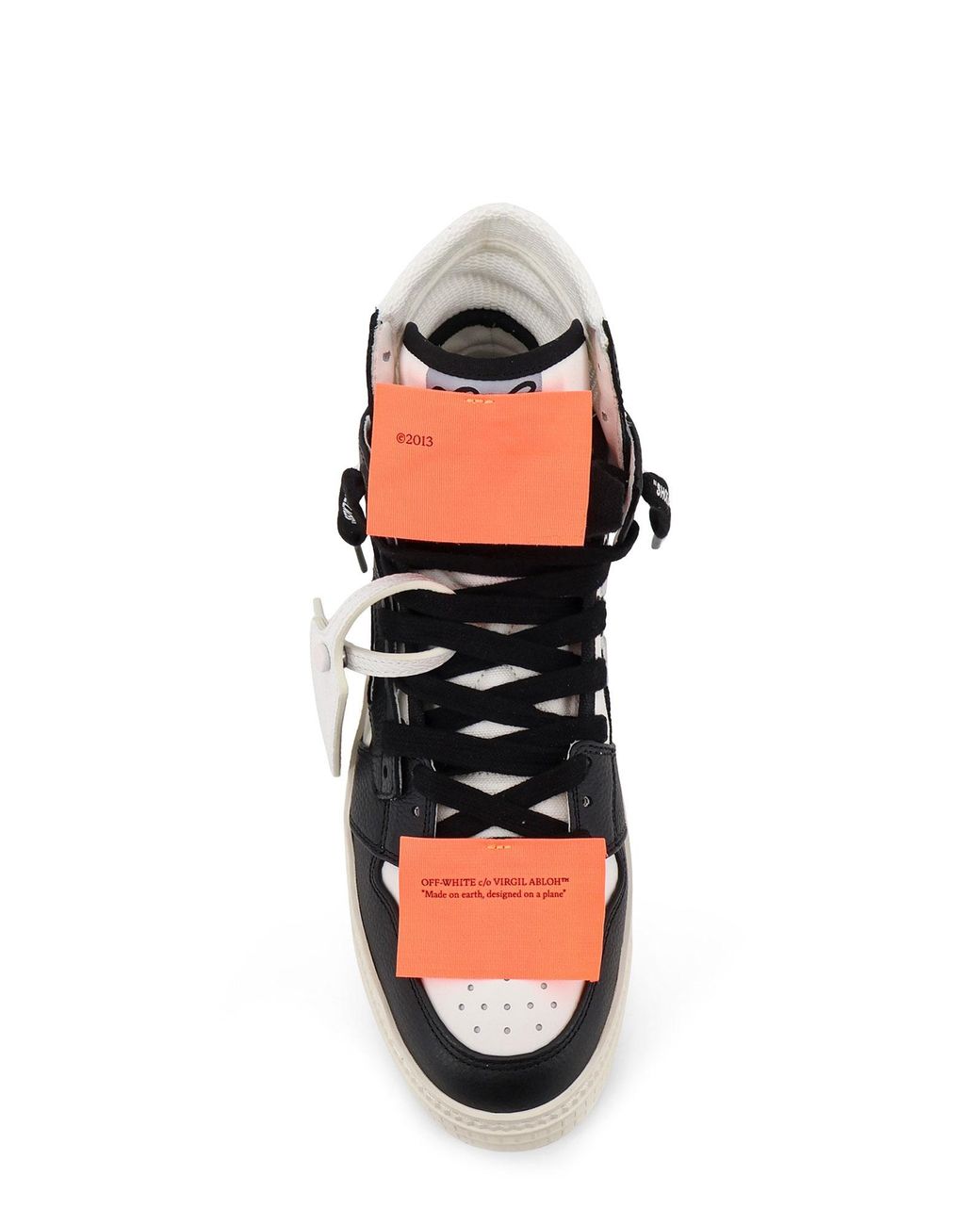 Off-White c/o Virgil Abloh White 3.0 Court High-Top Leather Sneakers for men