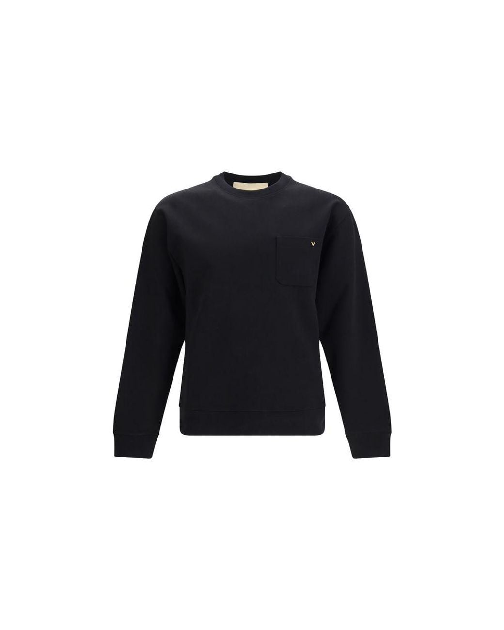 Valentino Garavani Blue Cotton Sweatshirt Clothing for men
