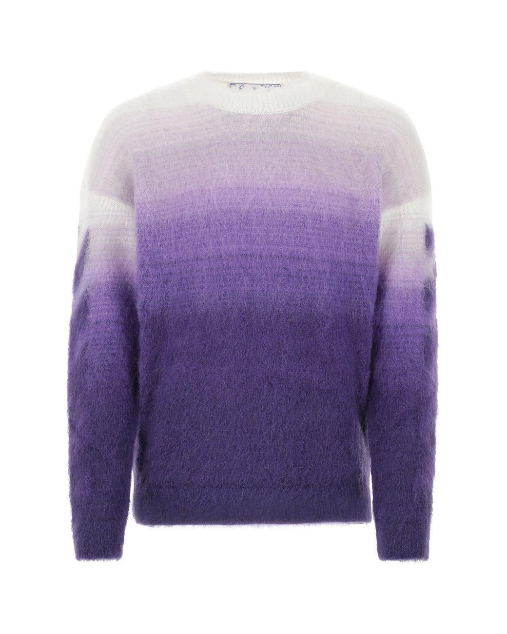 OFF-WHITE 20aw ALPACA MOHAIR SWEATER MULTI COLOR サイズＭ Off-White c/o Virgil Abloh Multicolor Mohair Blend Sweater in