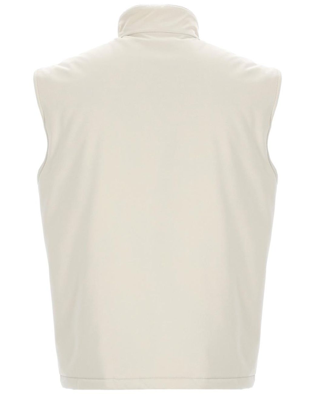 Fay White Fay Turtleneck Vest for men