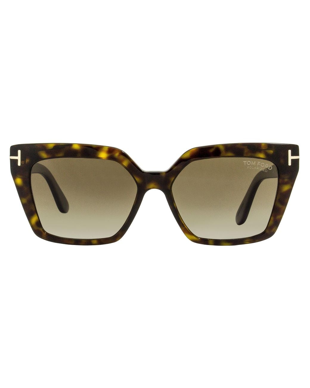 Tom Ford Black Tf1030 Winona Polarized Sunglasses 52H 53Mm Ft1030 Plastic (Acetate)