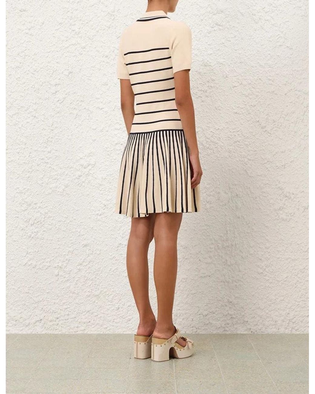 Zimmermann White Zimmermann Zimmer Dress — Cream