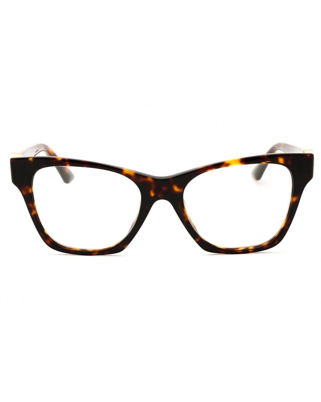 Versace Black Versace 0Ve3341U Tortoiseshell Cat-Eye Acetate Eyeglasses