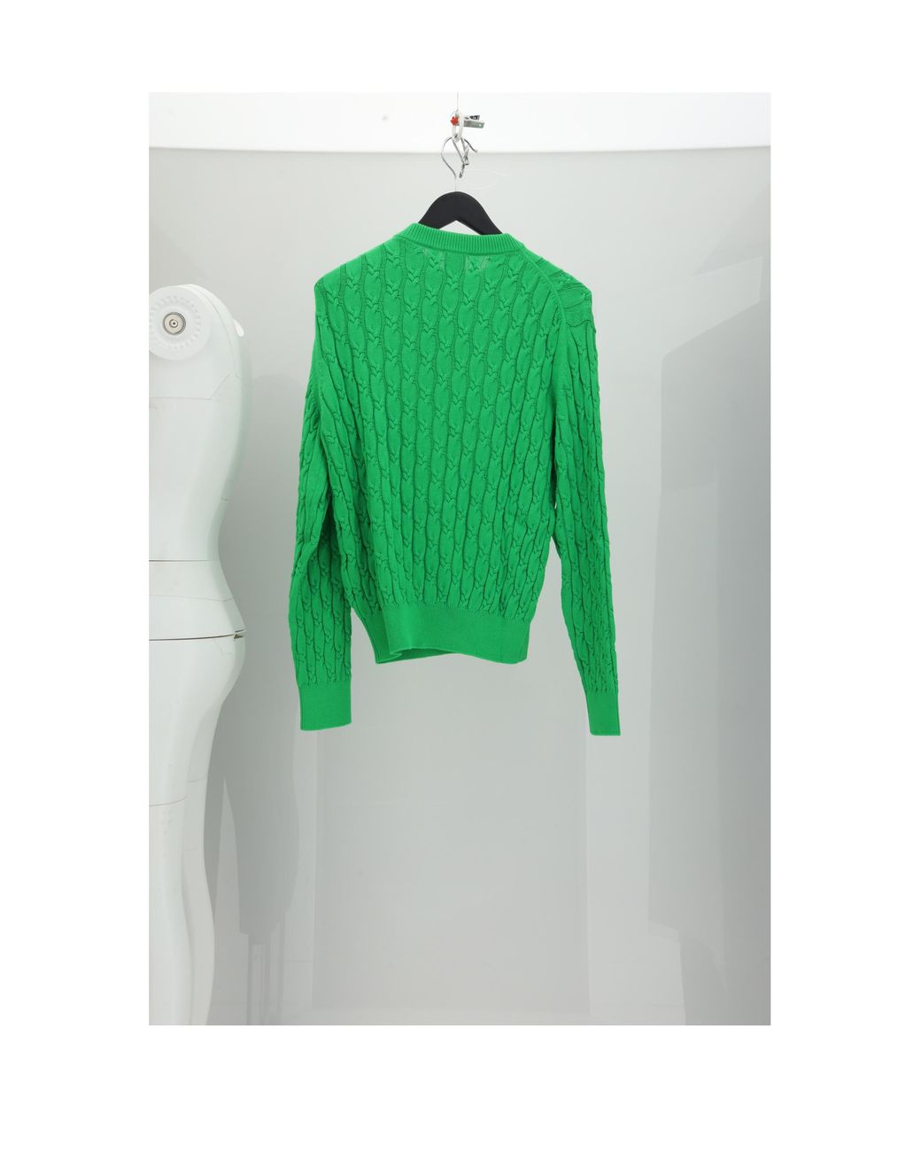 Dior Green Knit Sweater Cotton for men
