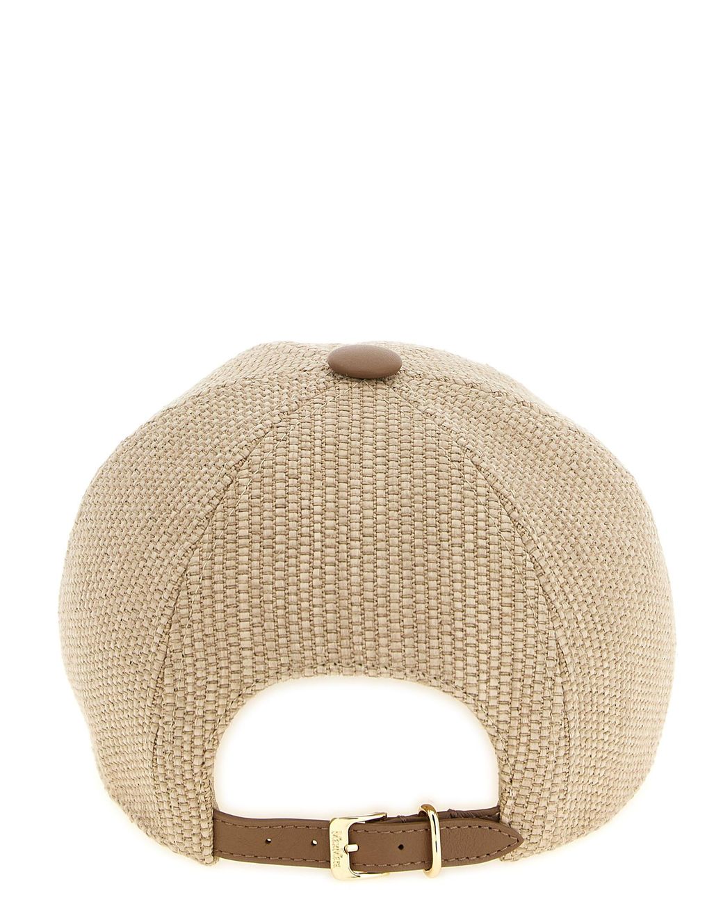 Max Mara Natural Logo Baseball Hat