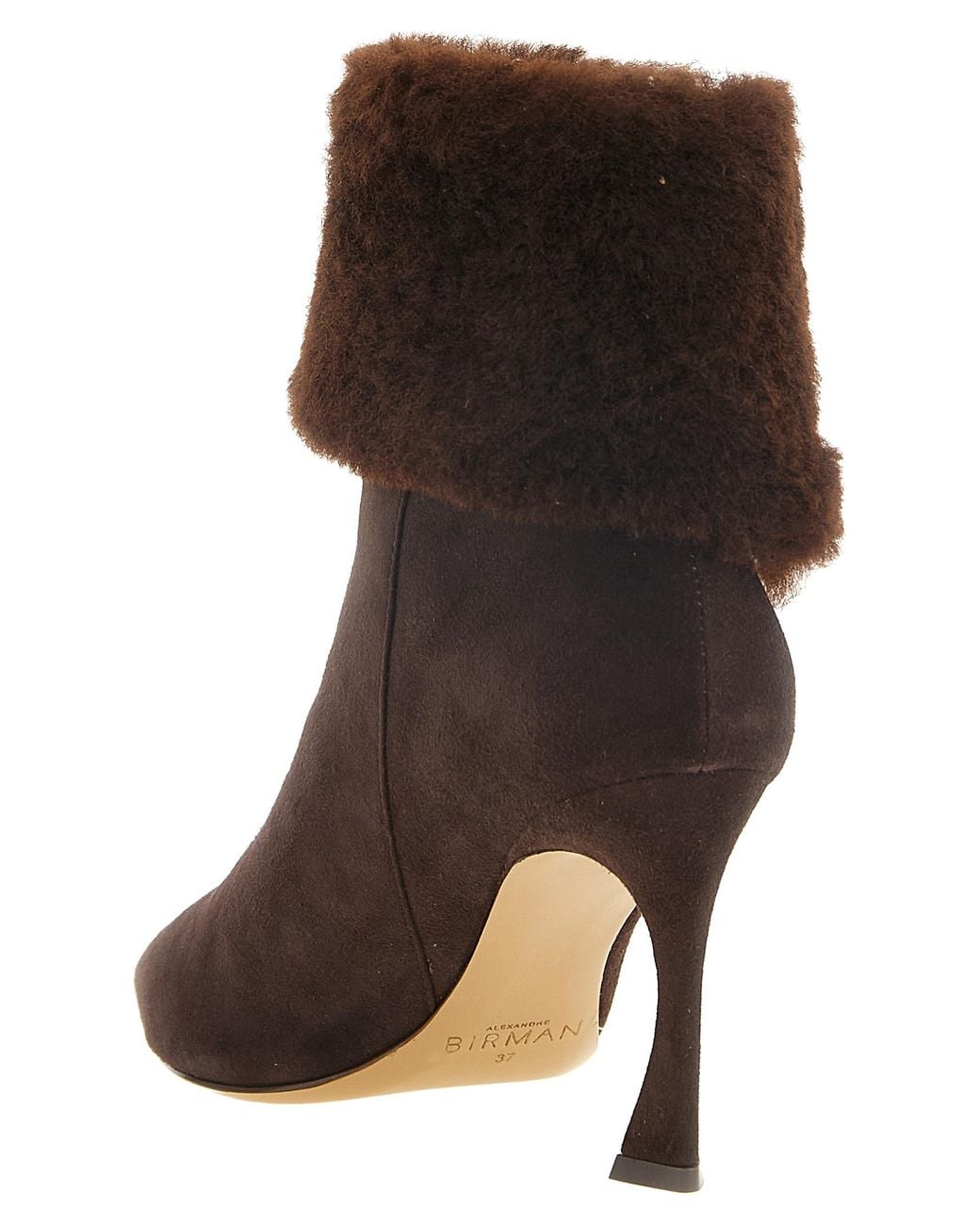 Alexandre Birman Brown 'Mirabela' Ankle Boots