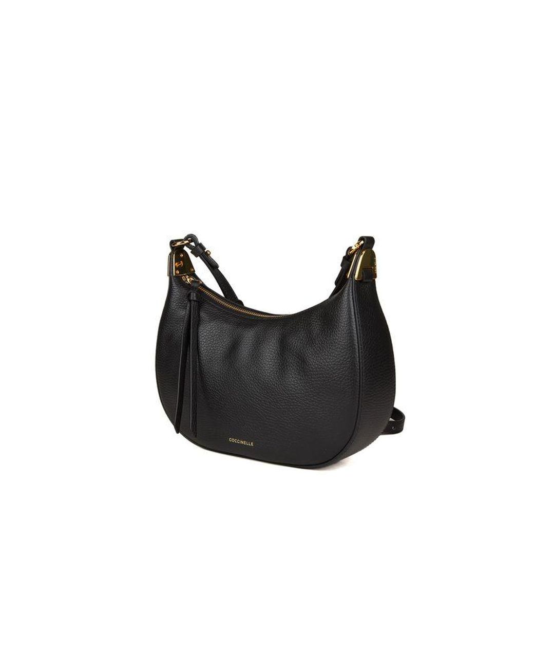 Coccinelle Black Crossbody Bag Cowhide Hand