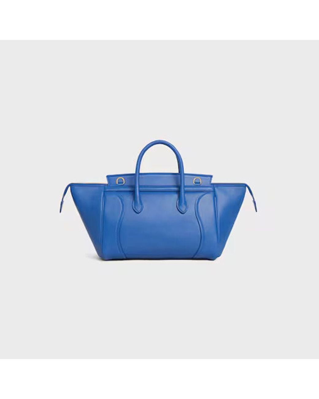 Céline Blue Celine E26 Shoulder Bag