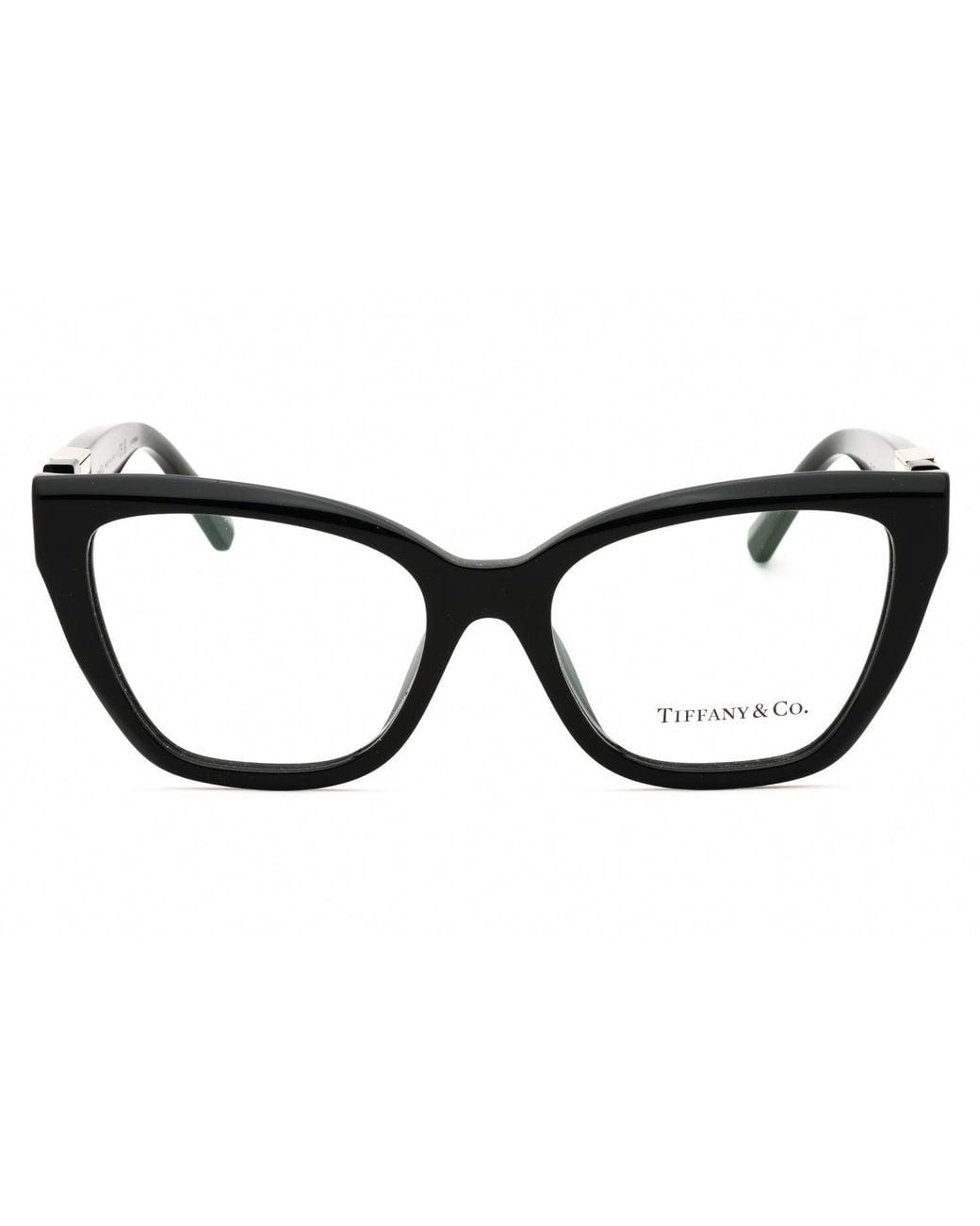 Tiffany & Co Black Tiffany 0Tf2271 Cat Eye Acetate Eyeglasses