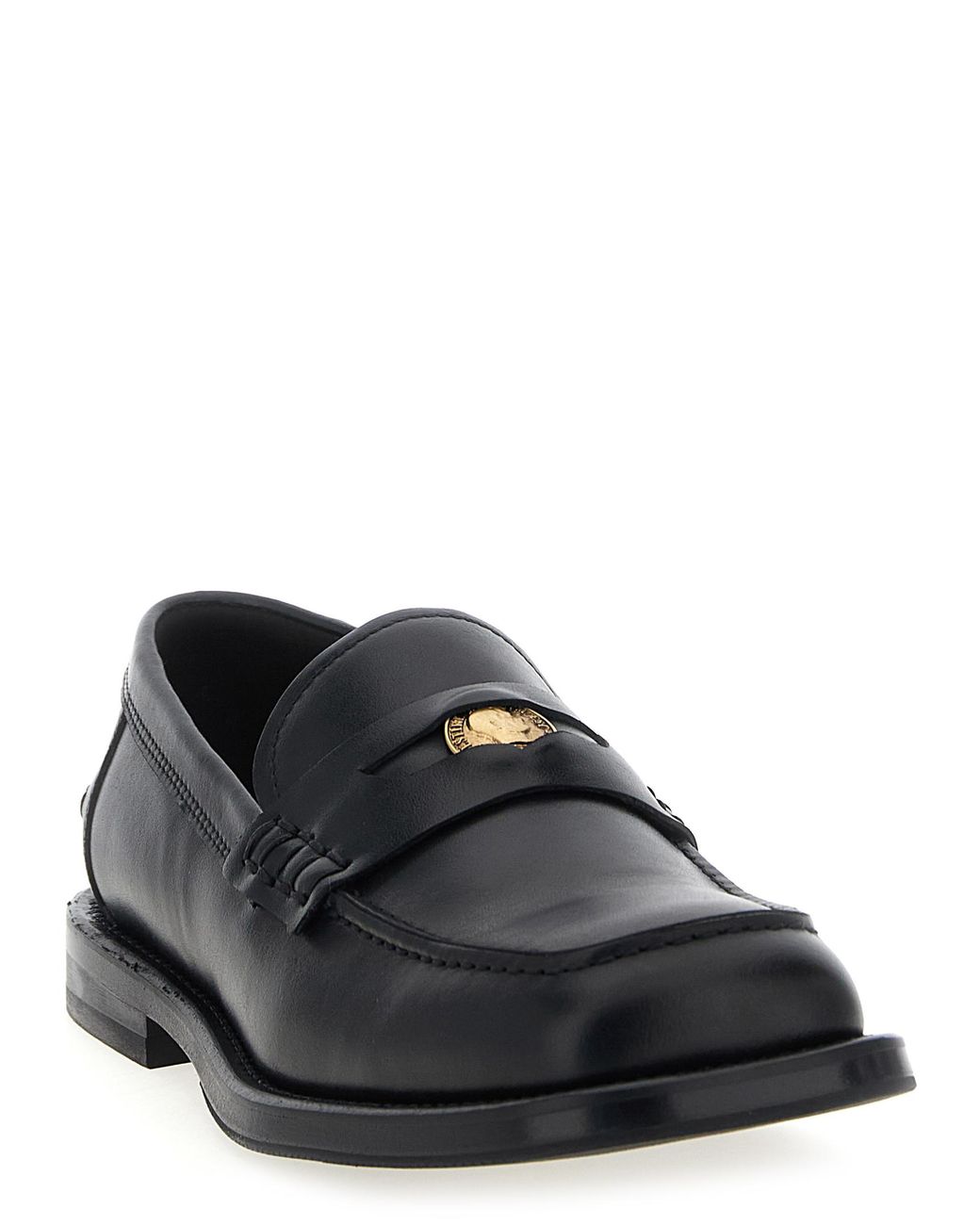 Moschino Black Berlin' Loafers for men