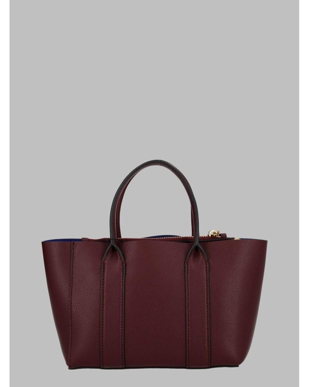 Marc Jacobs Purple Work Tote Bag Leather