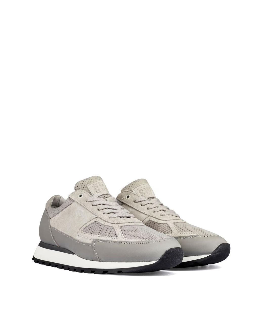Harry's Of London White Sw1 Davies Low-Top Sneakers Shoes for men