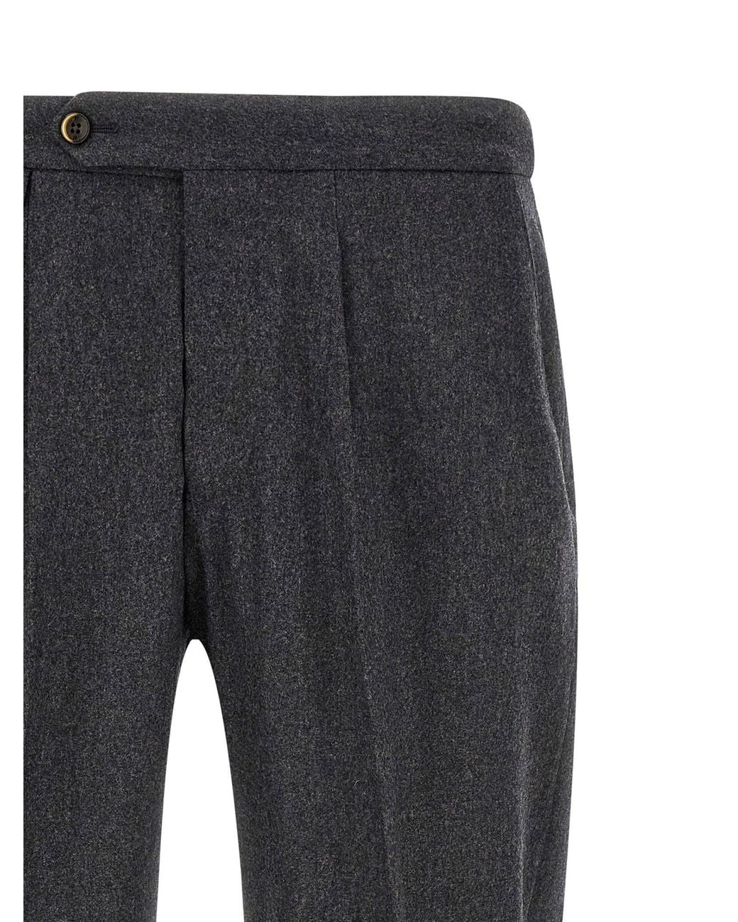 PT Torino Gray Union Trousers for men