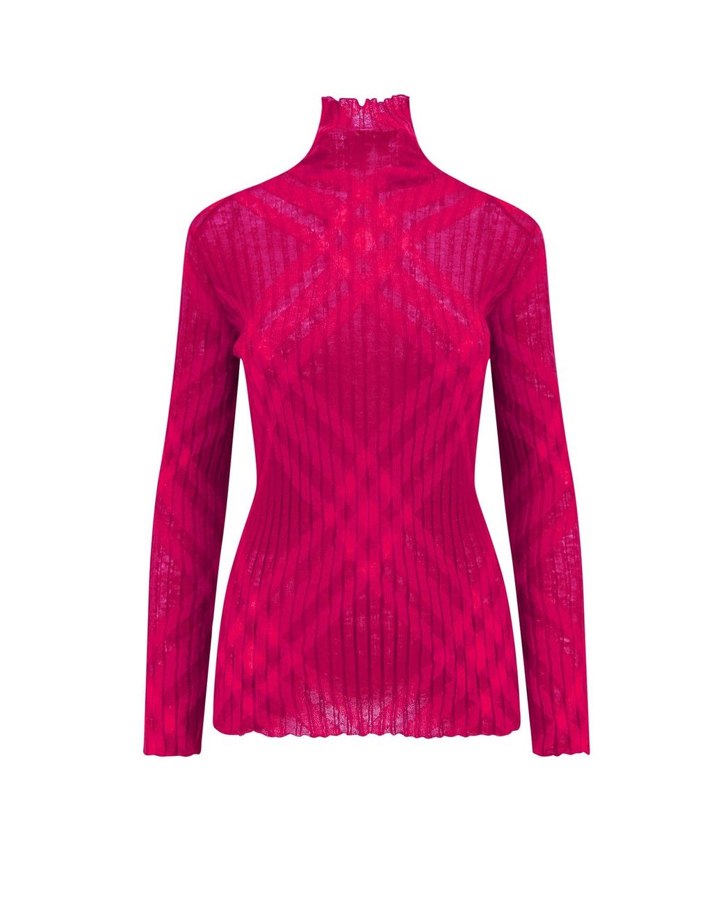 Pink top burberry sweater