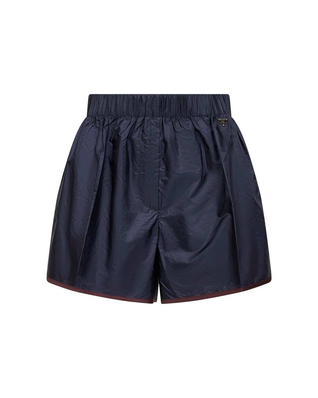 Prada Blue Re-Nylon Shorts Recycled Polyamide