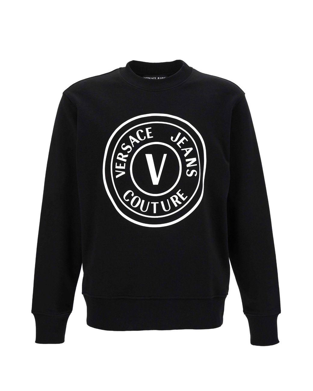 Versace Jeans Couture Hoodie in Gray for Men | Lyst