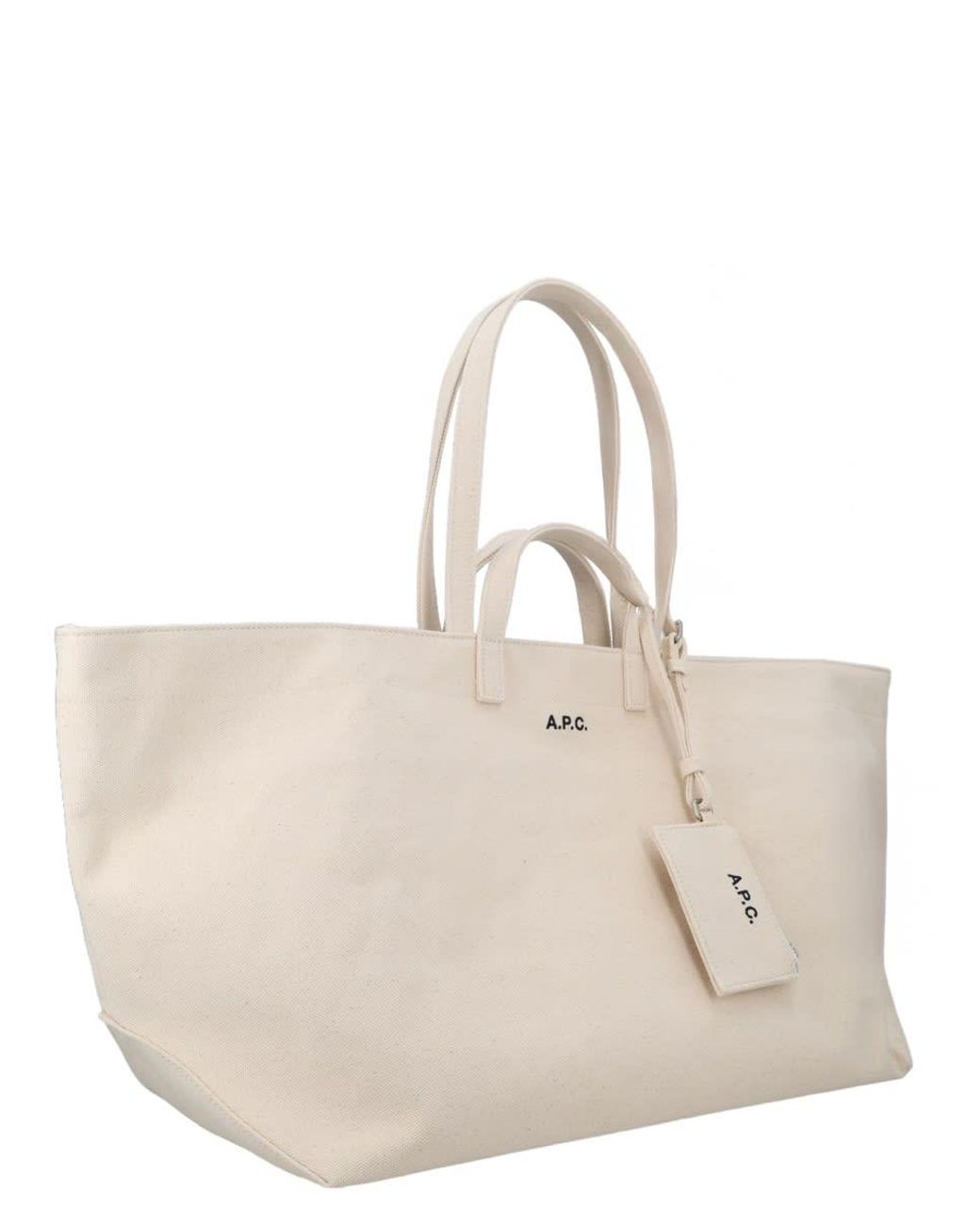 A.P.C. Natural Le Drummer Tote Bag