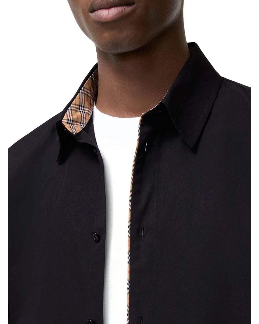 Burberry Black Classic Fit Shirt for men