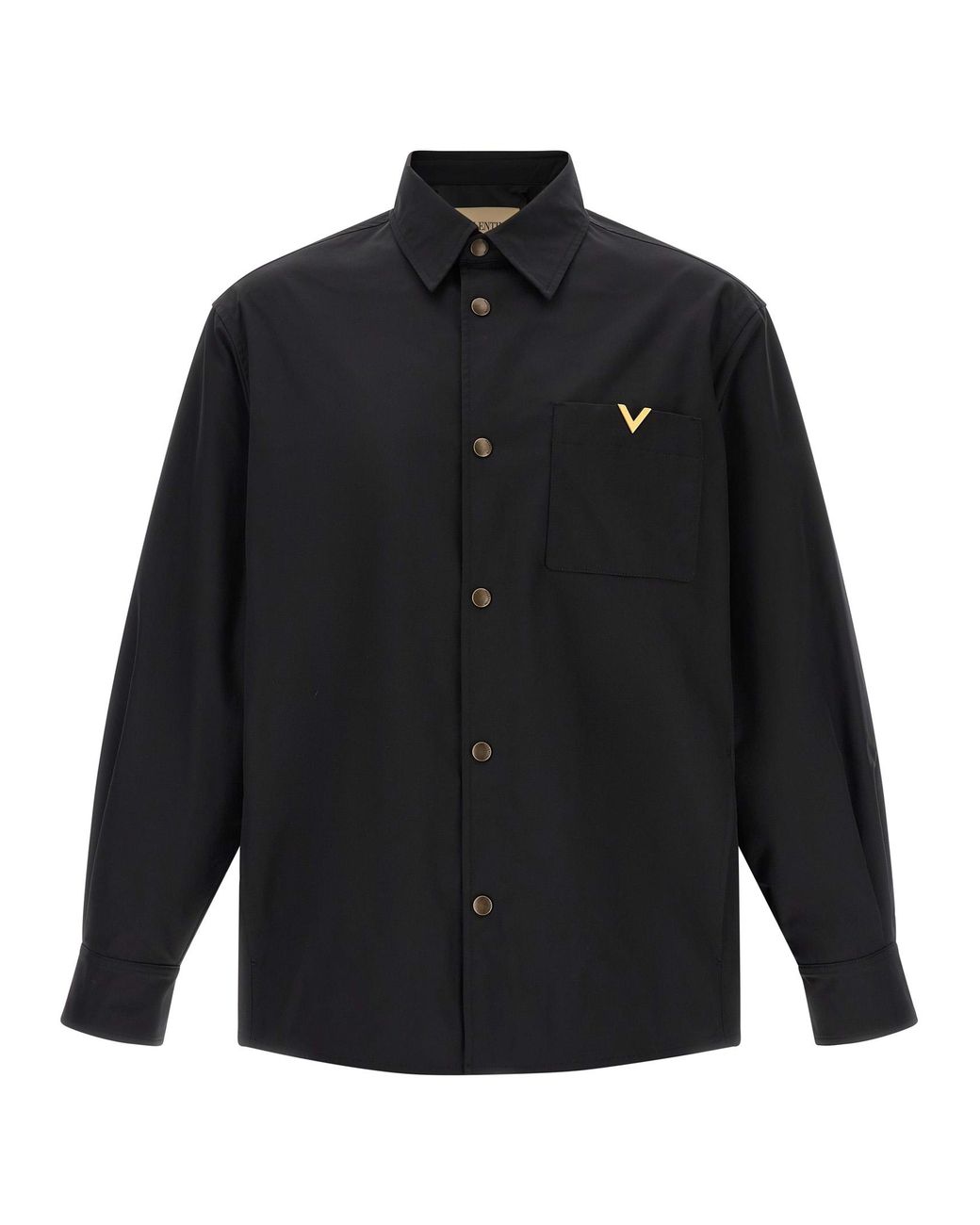 Valentino Garavani Black Polyester Jacket Clothing for men
