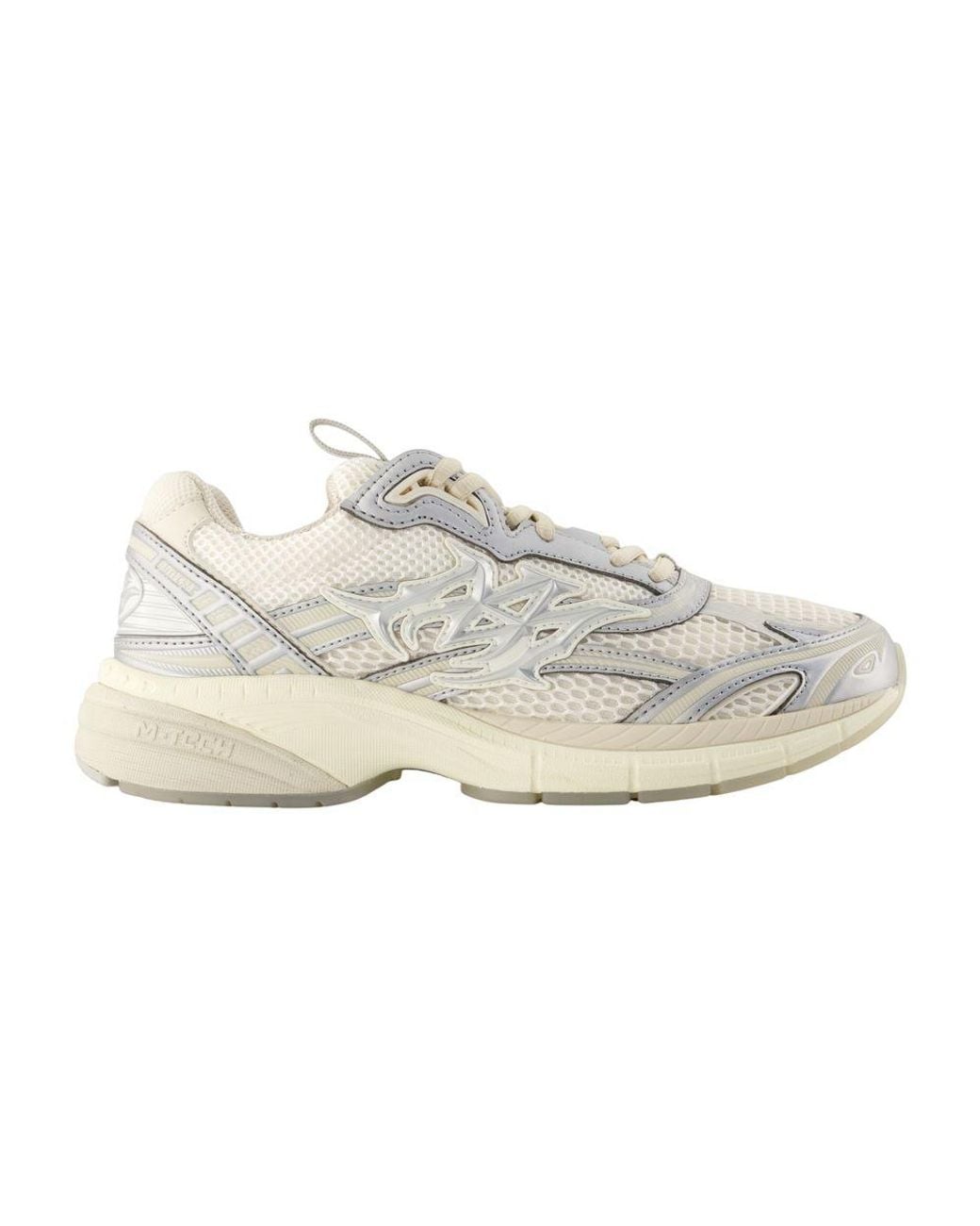 Amiri White Metallic M Tech Sneakers