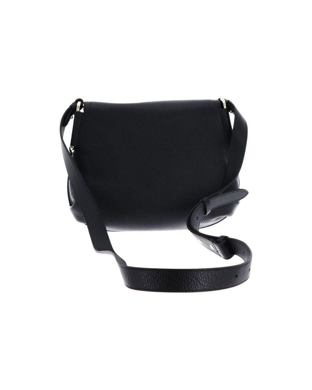Coccinelle Black Crossbody Bag Genuine Leather