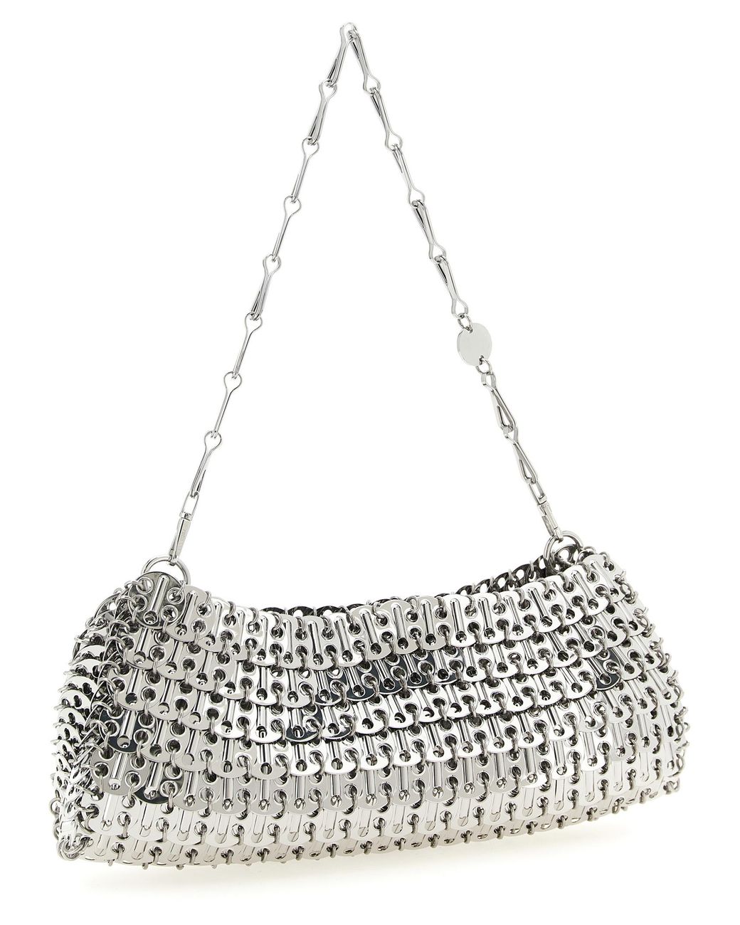 Rabanne Metallic Metal Chain 1969 Shoulder Bag Borse A Mano