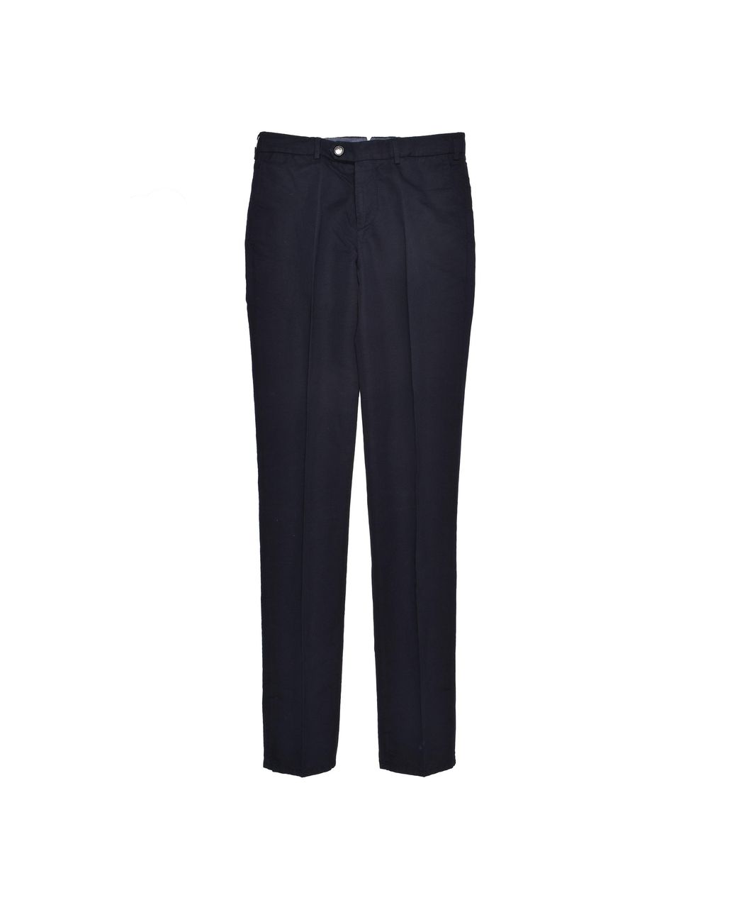 Brunello Cucinelli Blue Tailored Linen Trousers for men
