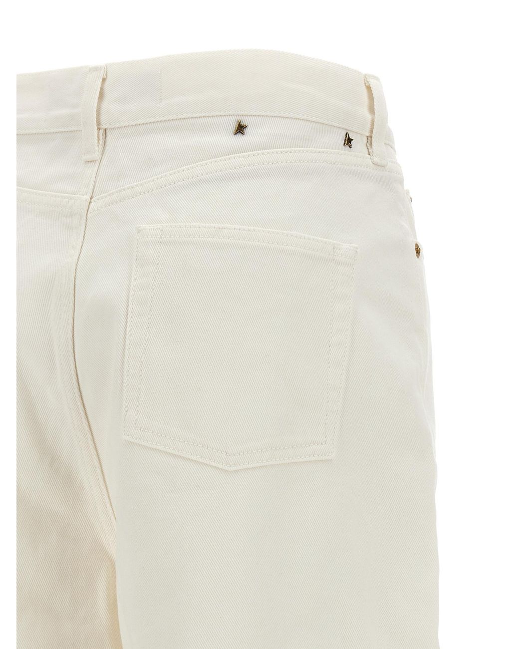 Golden Goose Deluxe Brand White 'Melody Boyfriend' Jeans