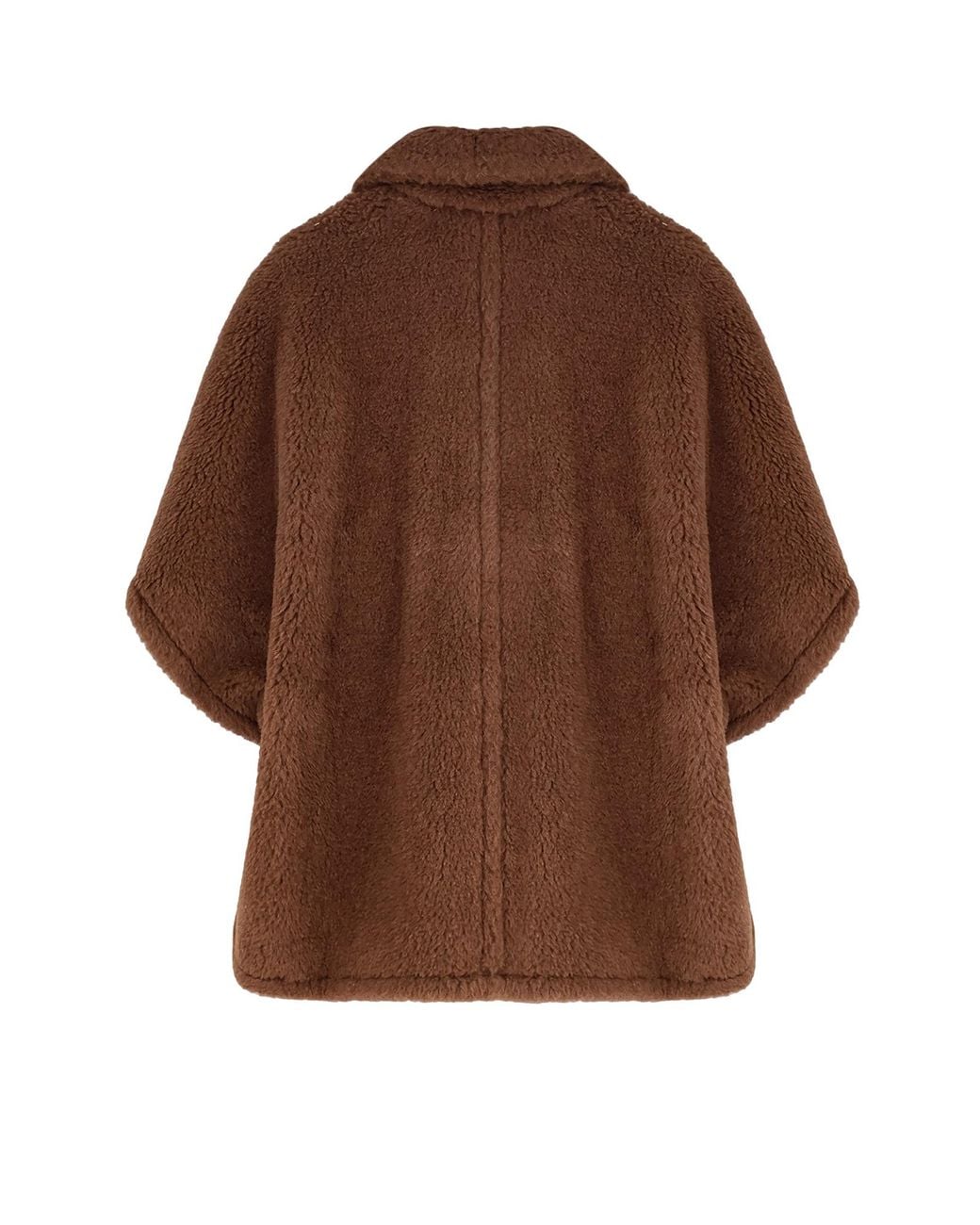 Max Mara Brown Jackets Alpaca Cashmere Seta