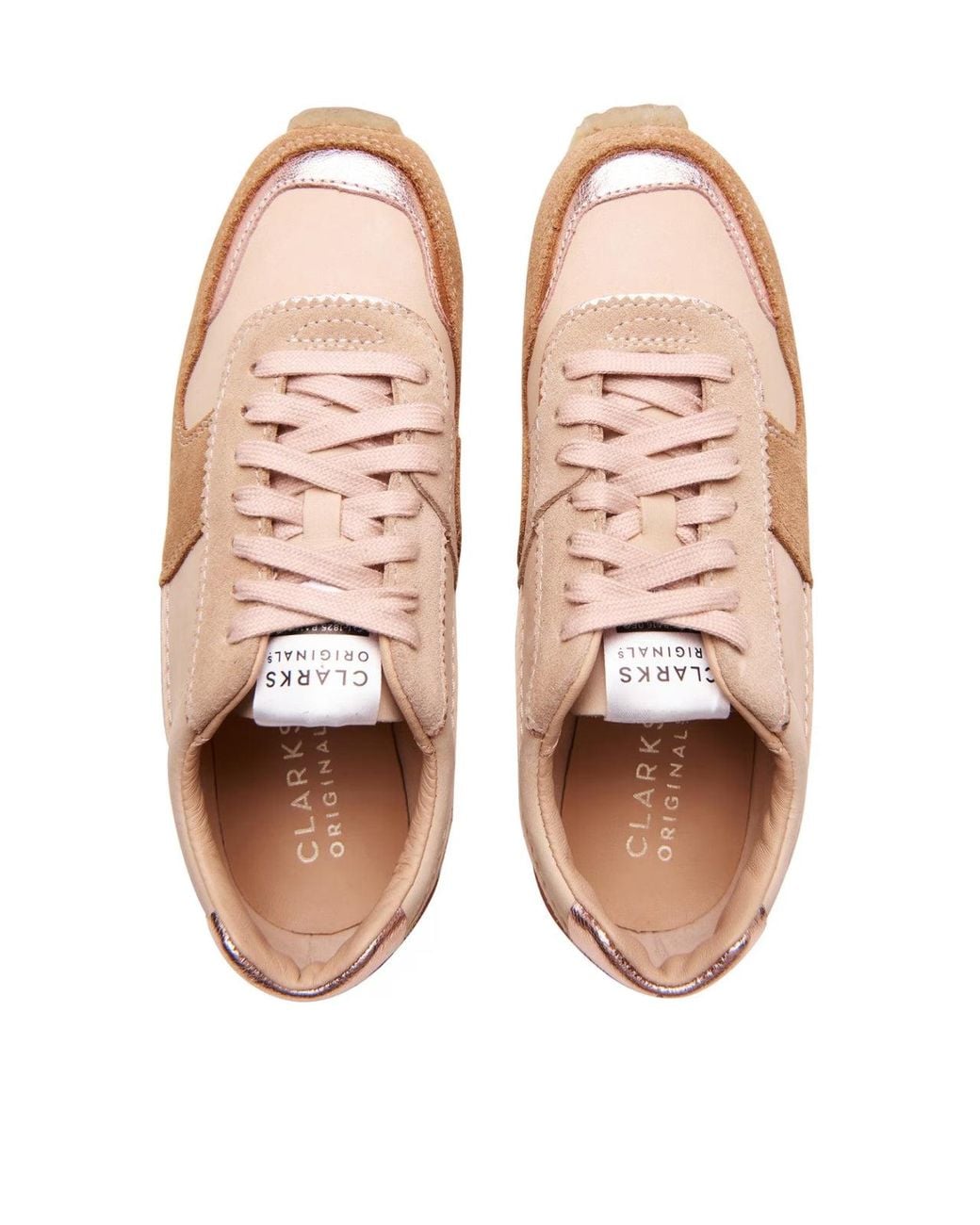 Clarks Pink Clarks Originals Sneaker