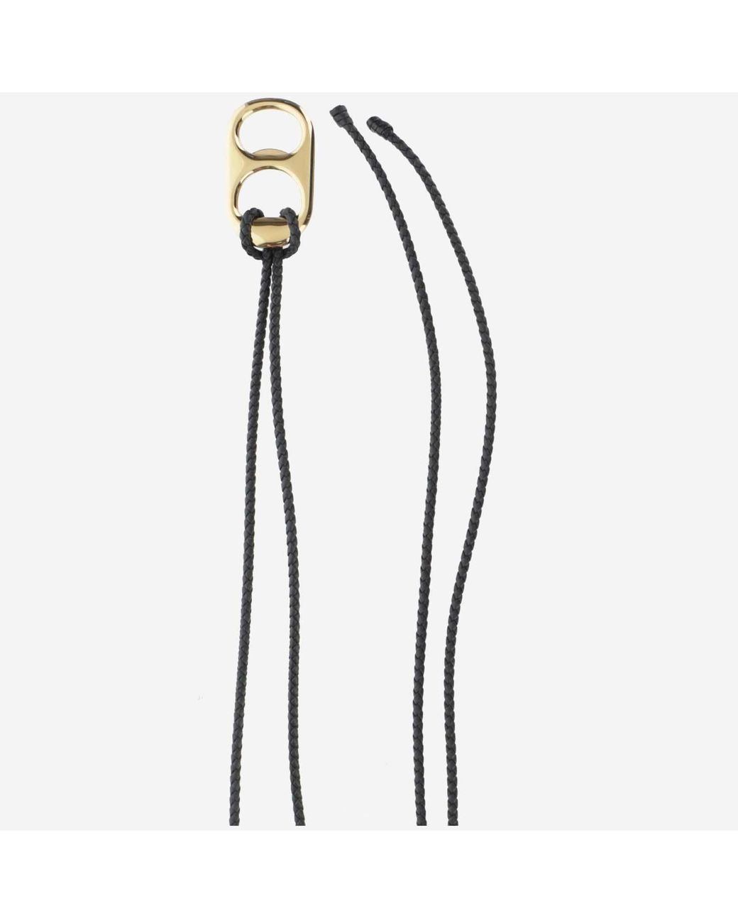 Bottega Veneta Black Intrecciato Nappa Leather Belt Lamb