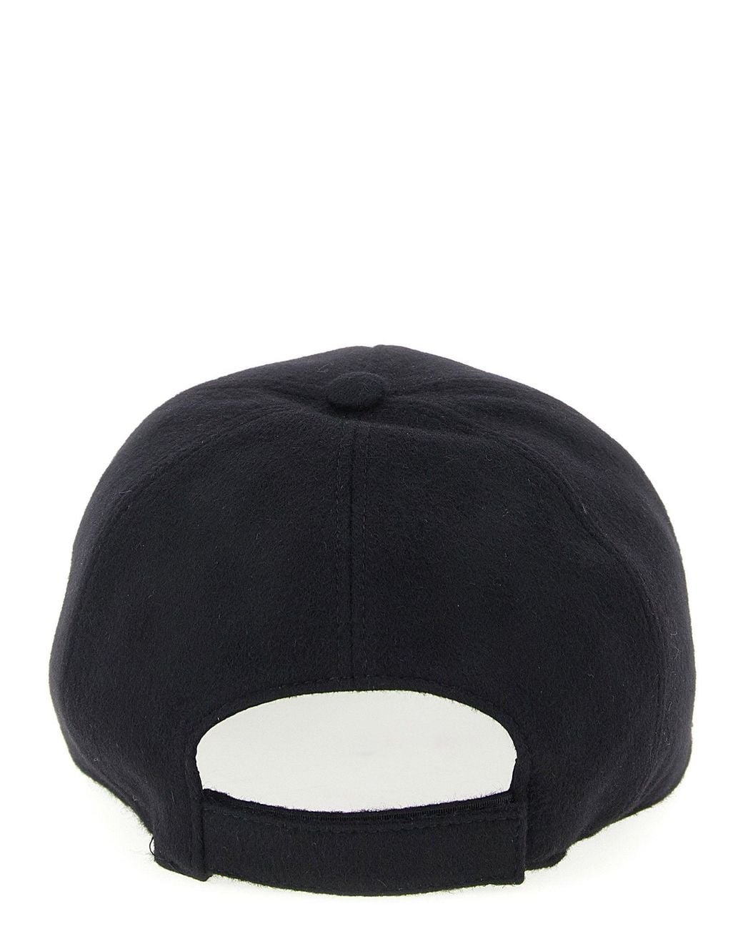 Fendi Blue Wool And Cashmere Blend Baseball Cap for men